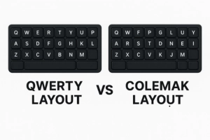 Major differences between QWERTY vs Colemak Layout