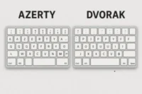 Azerty vs Dvorak layout changes how you write