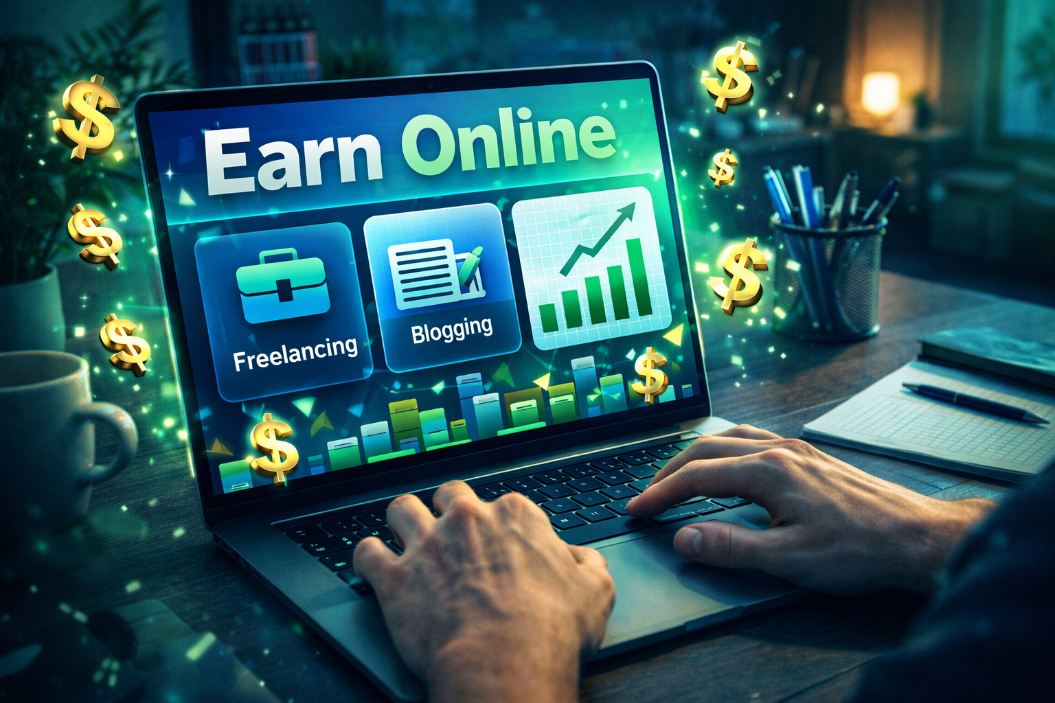 Online Earning Website: The Complete Blueprint to Building Real Income in the Digital Age