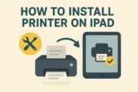 How to install a Printer on your iPad From Tap to Touch