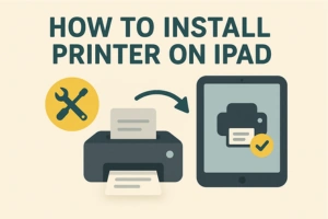How to install a Printer on your iPad From Tap to Touch