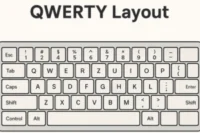 QWERTY Layout Feel the Rhythm of Your Words