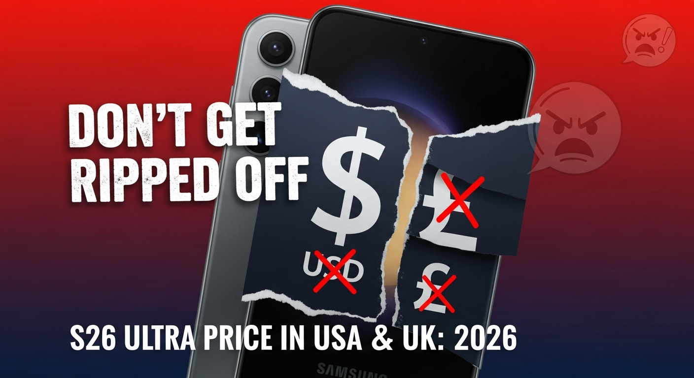 Samsung S26 Ultra Price in USA & UK: Don’t Get Ripped Off in 2026 (My Honest Rant)