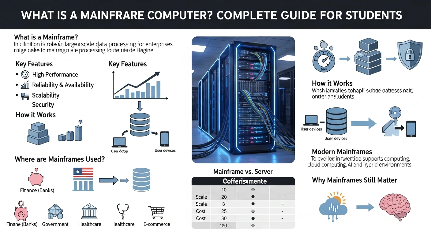 What is a Mainframe Computer? Complete Guide for Students